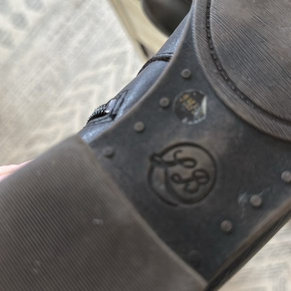 LB Tall Riding Boots Black Leather Size 9 - Picture 8 of 9